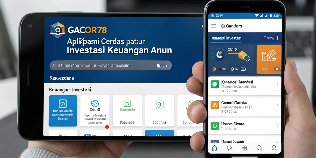 Tampilan antarmuka GACOR78 yang modern dan fungsional untuk investasi.