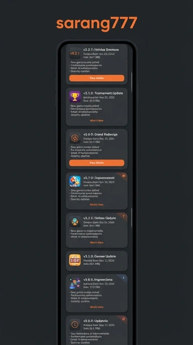 Riwayat Versi Sarang777 untuk Pengguna Android